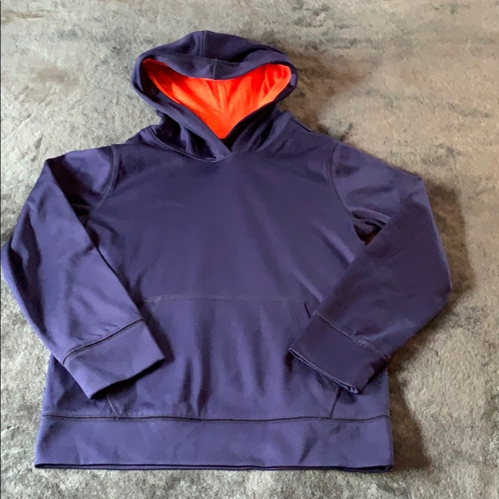 NWOT Hooded Sweatshirt Navy Size 8